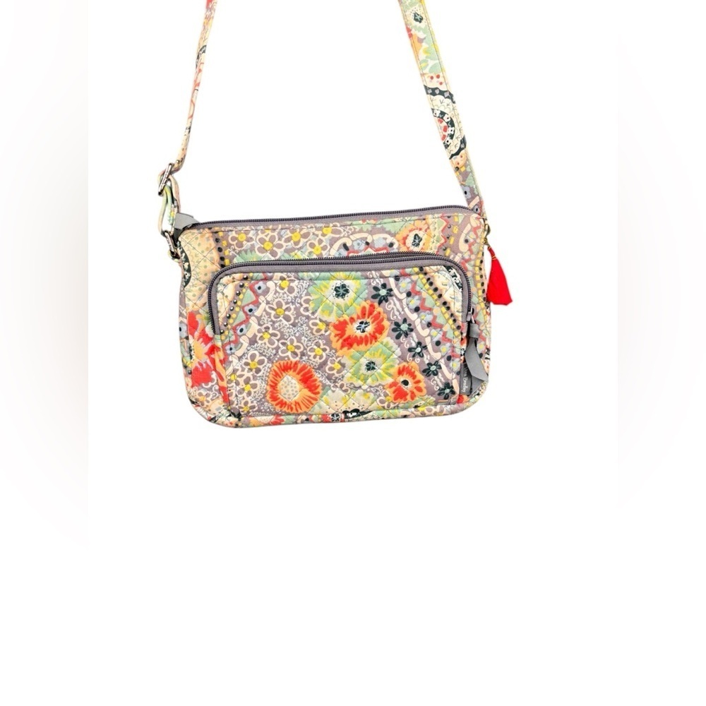Vera Bradley Little Hipster Crossbody in Citrus Paisley - Picture 6 of 11